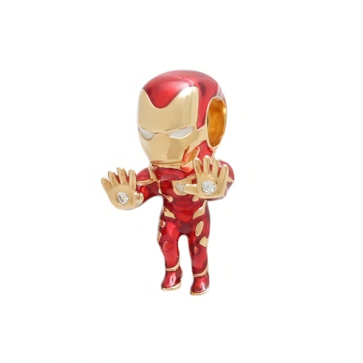 【ギフト対応可】パンドラ PANDORA ブレスレットチャーム Marvel The Avengers Iron Man Charm レディース ゴールド ファ...