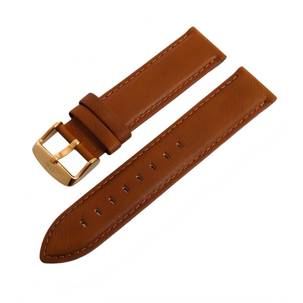 ダニエルウェリントン DANIEL WELLINGTON 替えベルト Durham Strap Rose Gold レザー ライトブラウン おしゃれ 人気 ブランド 誕生日 記念 プレゼント ギフト 送料無料