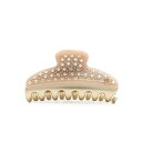 フランス発ヘアーアクセサリーブランド アレクサンドルドゥパリ ALEXANDRE DE PARIS ヘアクリップ ICCM-15571-04A22-OB-OPAL-BEIGE レディース ヴァンドーム VENDOME ベージュ おしゃれ 誕生日 記念 プレゼント ギフト 送料無料