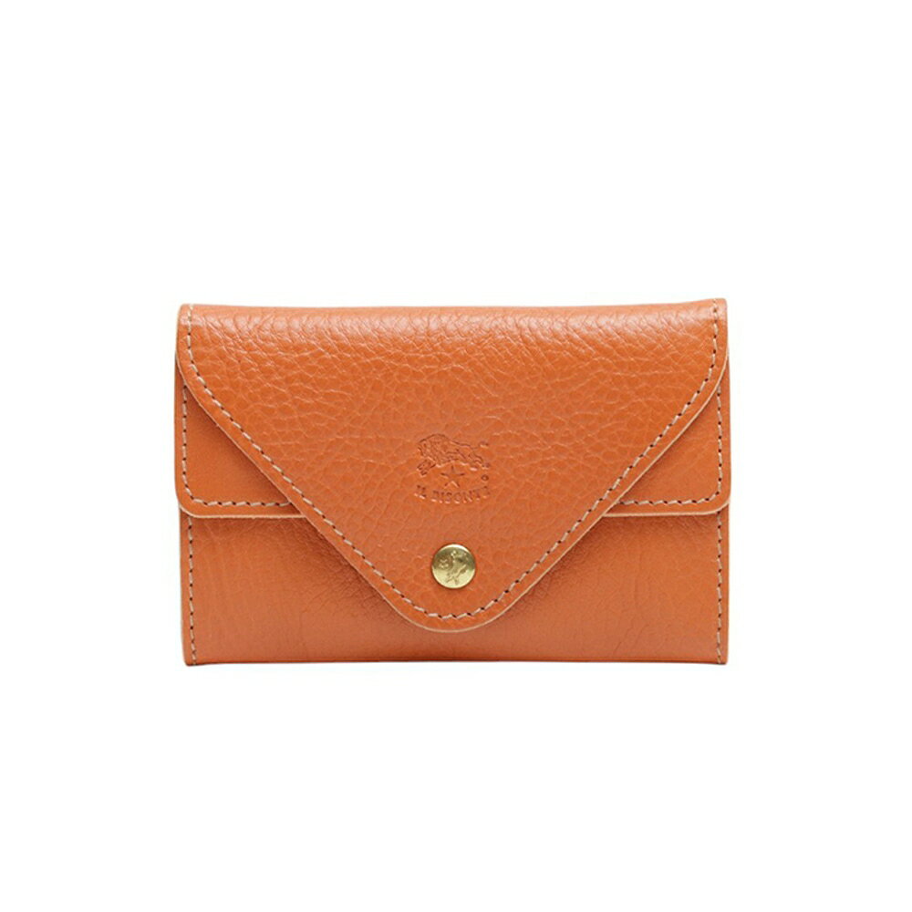 イタリア発レザーブランド イルビゾンテ IL BISONTE カードケース メンズ レディース キャメル ファッション 人気 ブランド おしゃれ 誕生日 記念 プレゼント ギフト 送料無料