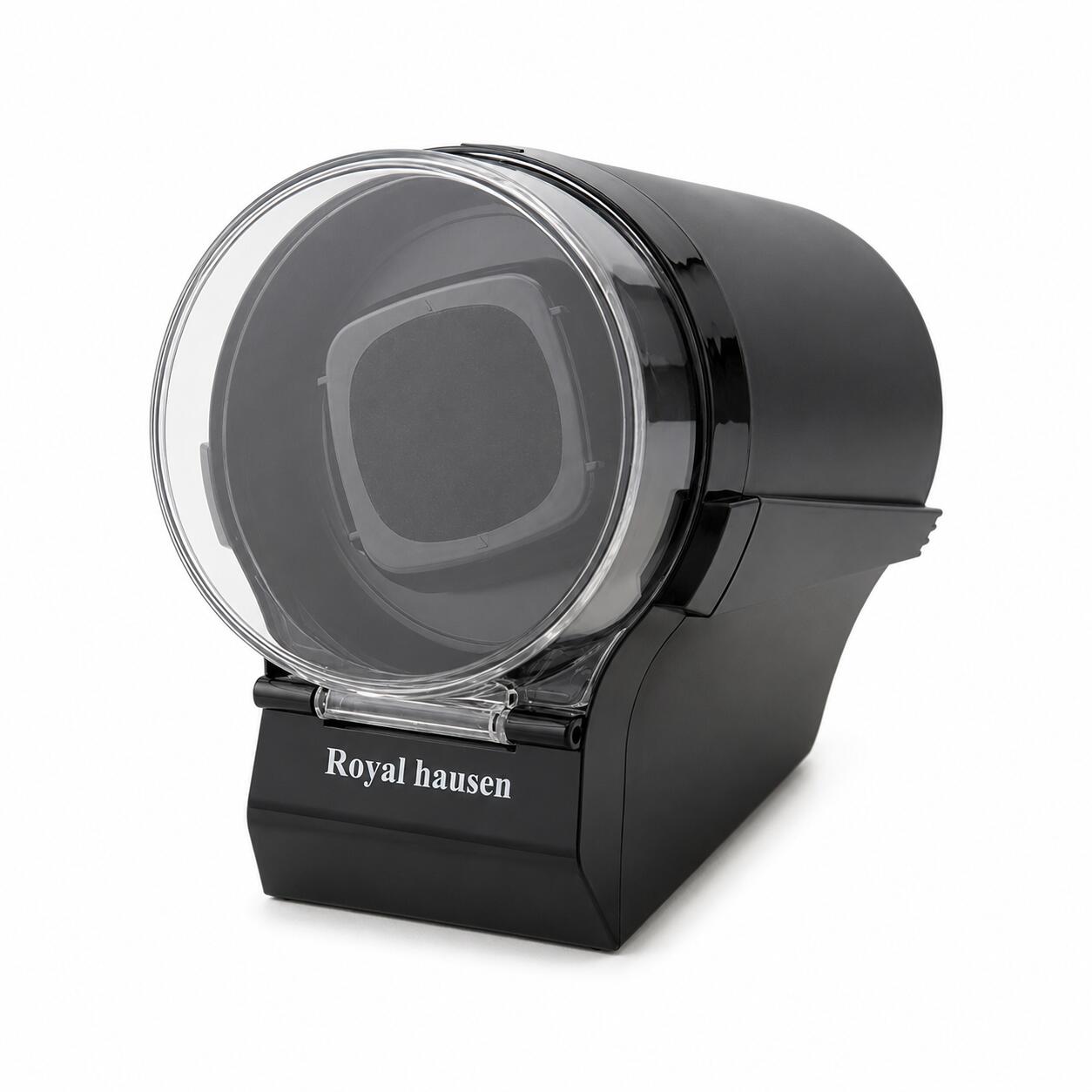 ロイヤルハウゼン ROYAL HAUSEN 1本巻ワインダー Single Watch Winder Black ワインディングマシーン コレクションケース 収納ボックス インテリア おしゃれ 人気 ブランド 誕生日 記念 プレゼント ギフト 送料無料