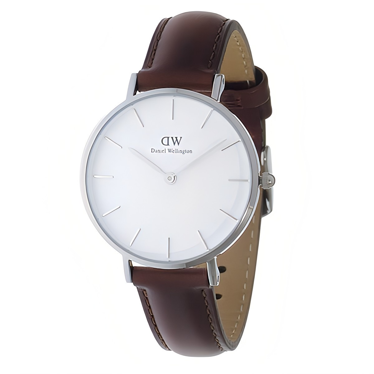 【ギフト対応可】ダニエルウェリントン DANIEL WELLINGTON 腕時計 Classic Petite St Mawes 32mm シルバー ホワイト ブラウン クオーツ アナログ おしゃれ 人気 ブランド 誕生日 記念 プレゼント ギフト 送料無料