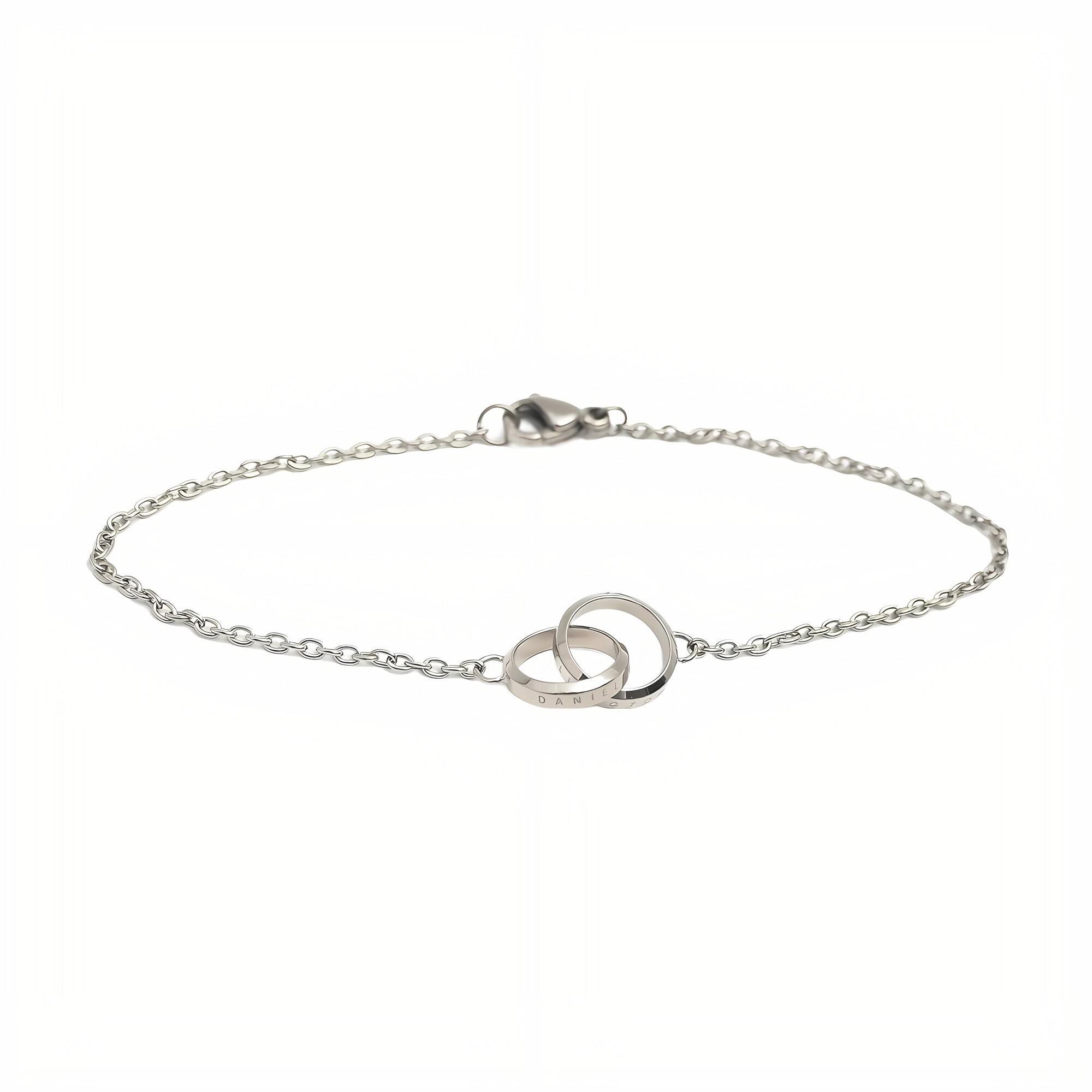 【ギフト対応可】ダニエルウェリントン DANIEL WELLINGTON ブレスレット Elan Unity Bracelet Silver エランユニティ シルバー レディース 高級感 金属アレルギー対応 上品 アクセサリー ジュエリー 人気 ブランド おしゃれ 誕生日 記念 プレゼント ギフト 送料無料