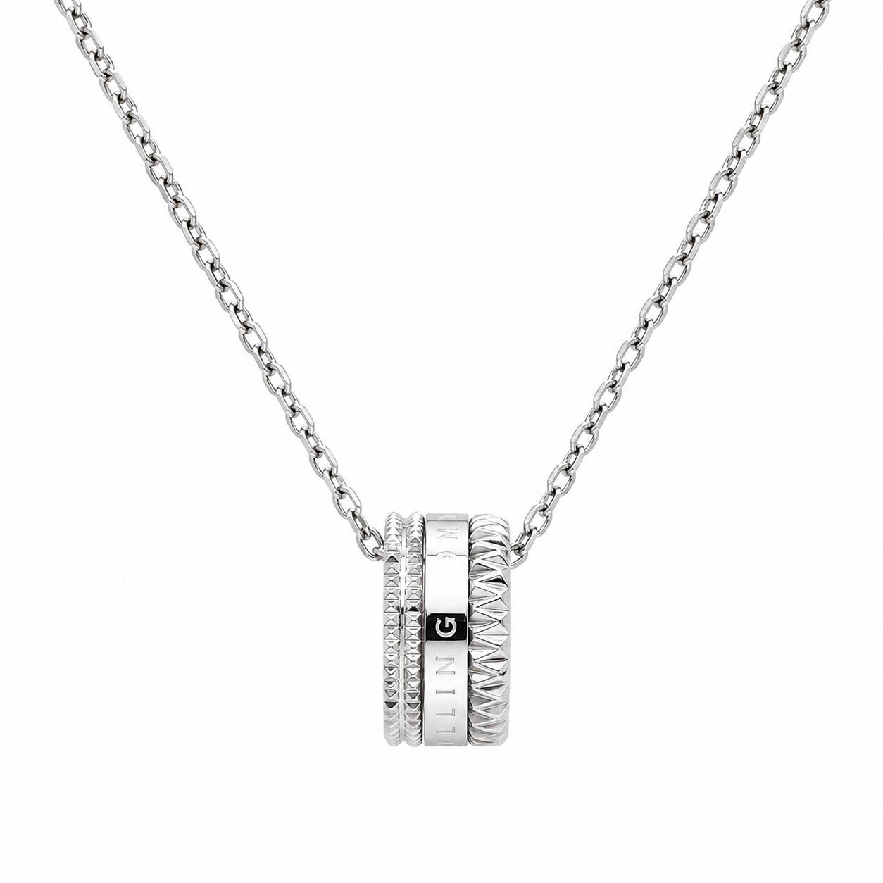 乐天商城 - 【ギフト対応可】ダニエルウェリントン DANIEL WELLINGTON ネックレス Elevation Necklace Silver エレヴェイション レディース シルバー 高級感 金属アレルギー対応 上品 アクセサリー 人気 ブランド おしゃれ 誕生日 記念 プレゼント ギフト 送料無料