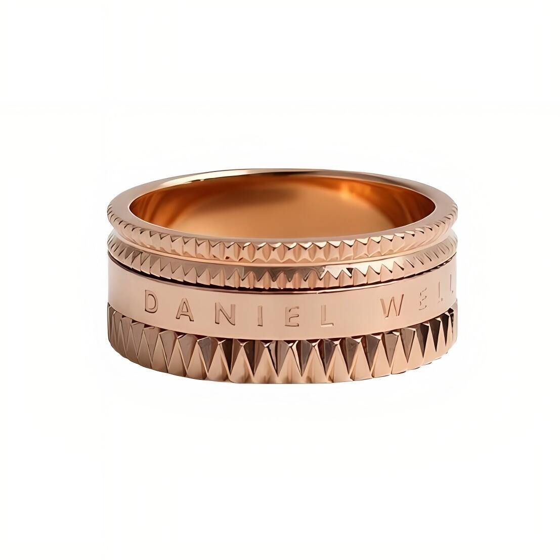Rakuten - 【ギフト対応可】ダニエルウェリントン DANIEL WELLINGTON リング Elevation Ring Rose Gold エレベーション ローズゴールド アクセサリー ジュエリー おしゃれ 人気 ブランド 誕生日 記念 プレゼント ギフト 送料無料