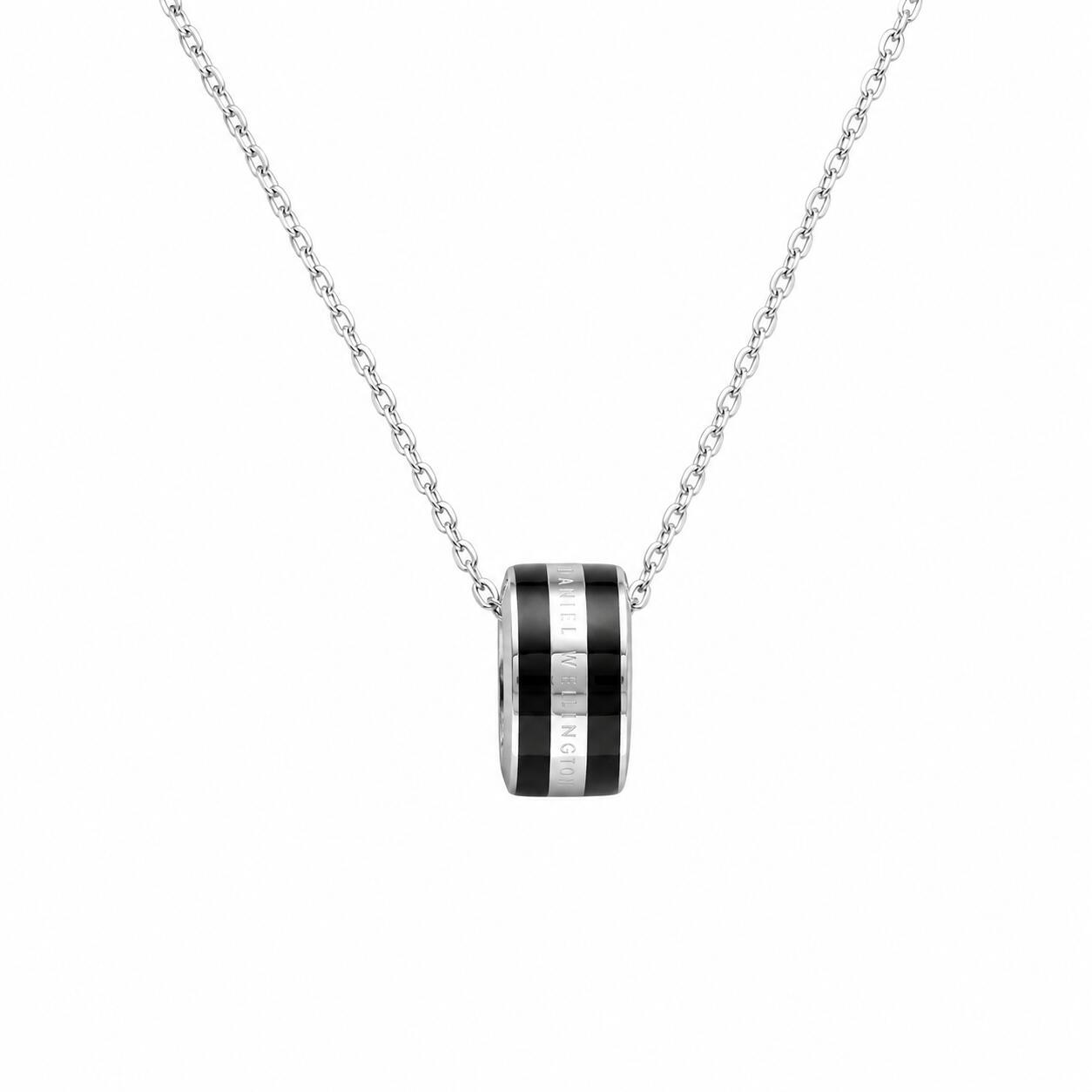 【ギフト対応可】ダニエルウェリントン DANIEL WELLINGTON ネックレス Emalie Necklace Silver Black シルバー ブラック レディース 高級感 上品 アクセサリー ジュエリー 人気 ブランド おしゃれ 誕生日 記念 プレゼント ギフト 送料無料