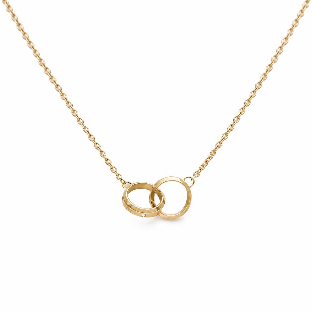 Rakuten - 【ギフト対応可】ダニエルウェリントン DANIEL WELLINGTON ネックレス Classic Lumine Unity Gold ゴールド レディース アクセサリー ジュエリー 人気 ブランド おしゃれ 誕生日 記念 プレゼント ギフト 送料無料