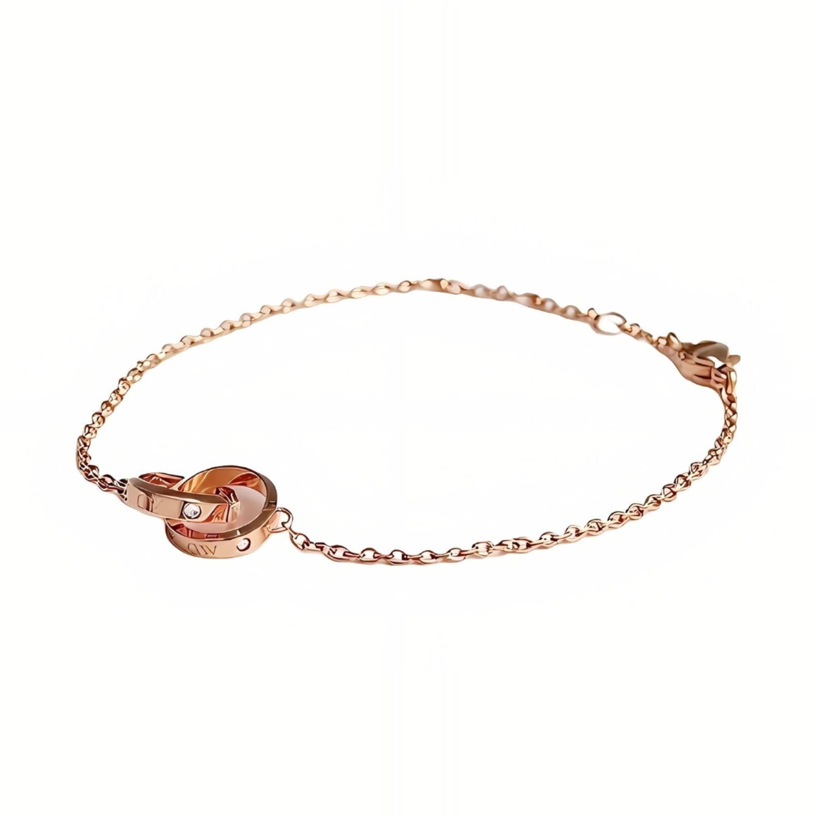 乐天商城 - 【ギフト対応可】ダニエルウェリントン DANIEL WELLINGTON ブレスレット Classic Unity Lumine Rose Gold ローズゴールド レディース アクセサリー ジュエリー 人気 ブランド おしゃれ 誕生日 記念 プレゼント ギフト 送料無料