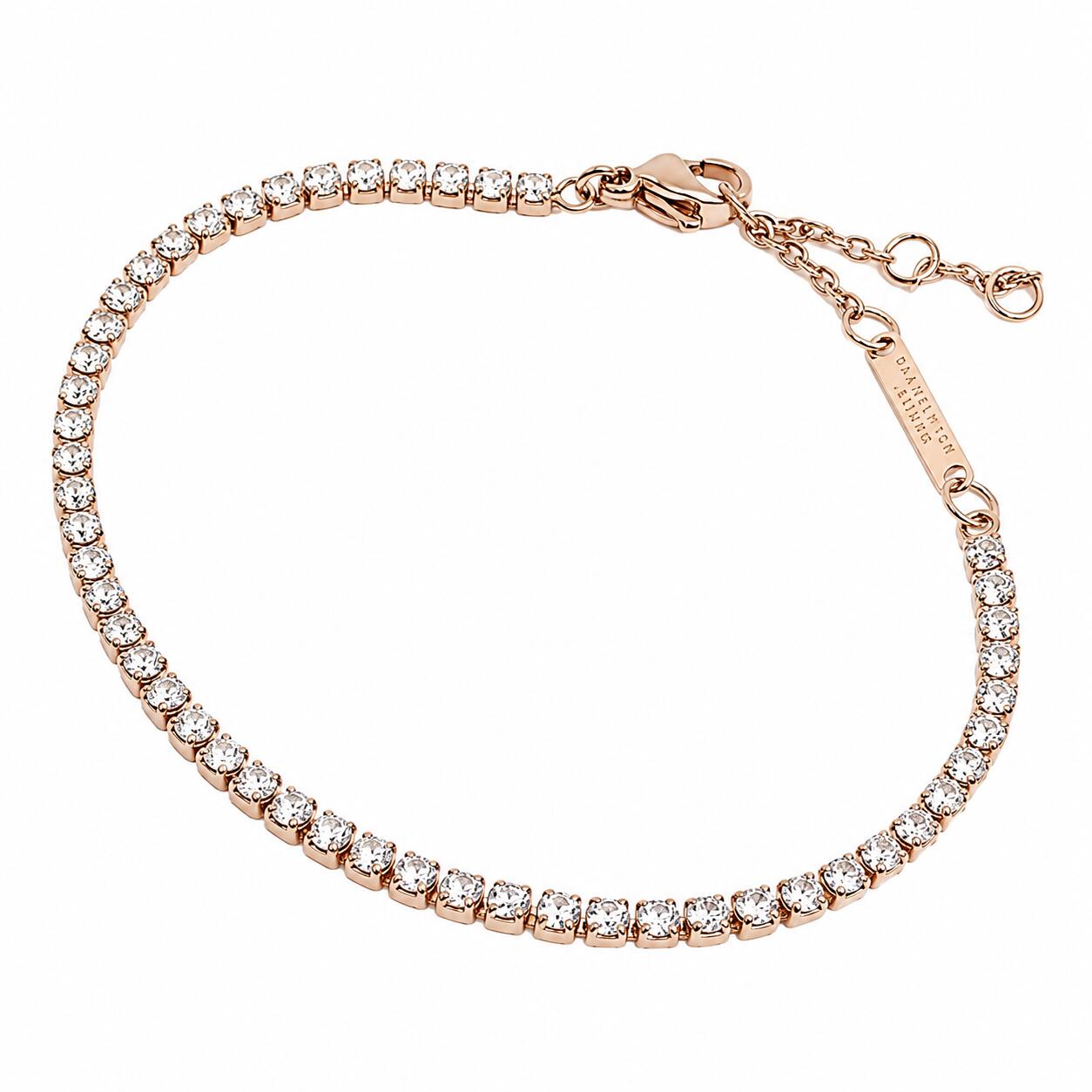 樂天商城 - 【ギフト対応可】ダニエルウェリントン DANIEL WELLINGTON ブレスレット Classic Tennis Bracelet Rose Gold クラッシックテニスブレスレット ローズゴールド 高級感 金属アレルギー対応 上品 アクセサリー 人気 ブランド おしゃれ 誕生日 記念 プレゼント ギフト 送料無料
