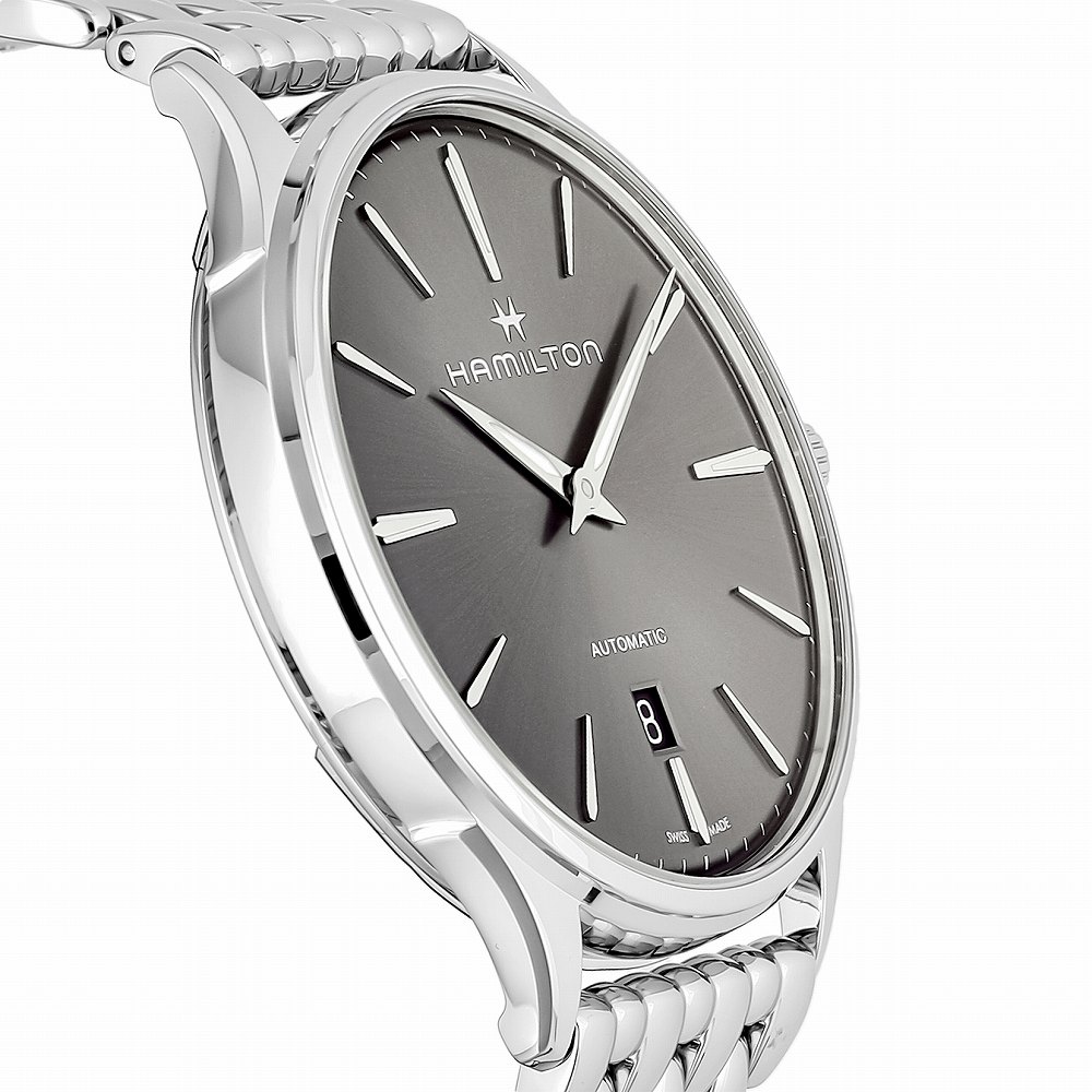対応可 ハミルトン HAMILTON 腕時計 Jazzmaster Thinline Automatic Anthracite per-te-10007621 perte サンプル画像3