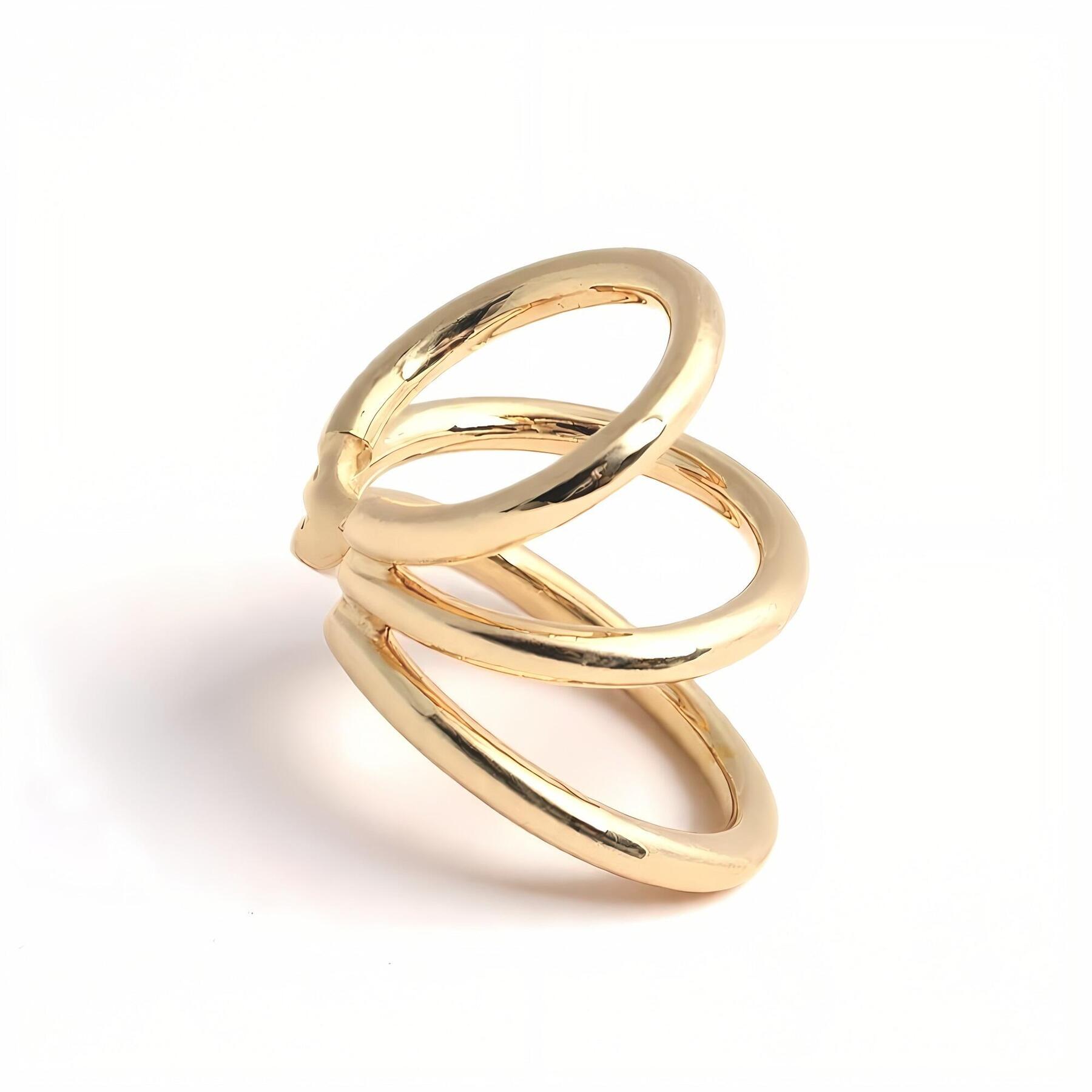�ڥ��ե��б��ġۥ������� �ǥ��� SASKIA DIEZ ���䡼���� WIRE BOLD EARCUFF TRIPLE ������� �Ҽ��� ��ǥ����� ����ץ� ...