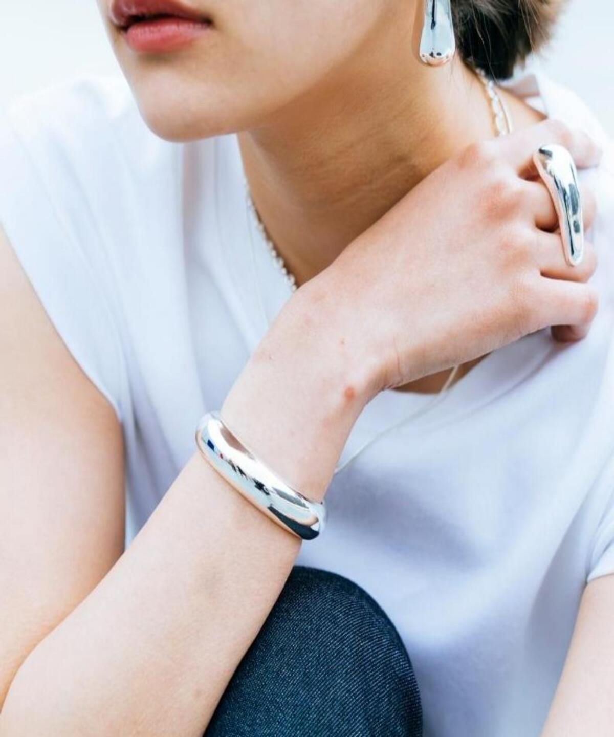 Nothing And Others �ʥå��󥰥���ɥ������� Simple Bangle ����ץ�Х󥰥� �ե��å���� ���������꡼ ���奨�꡼ �͵� �֥�...