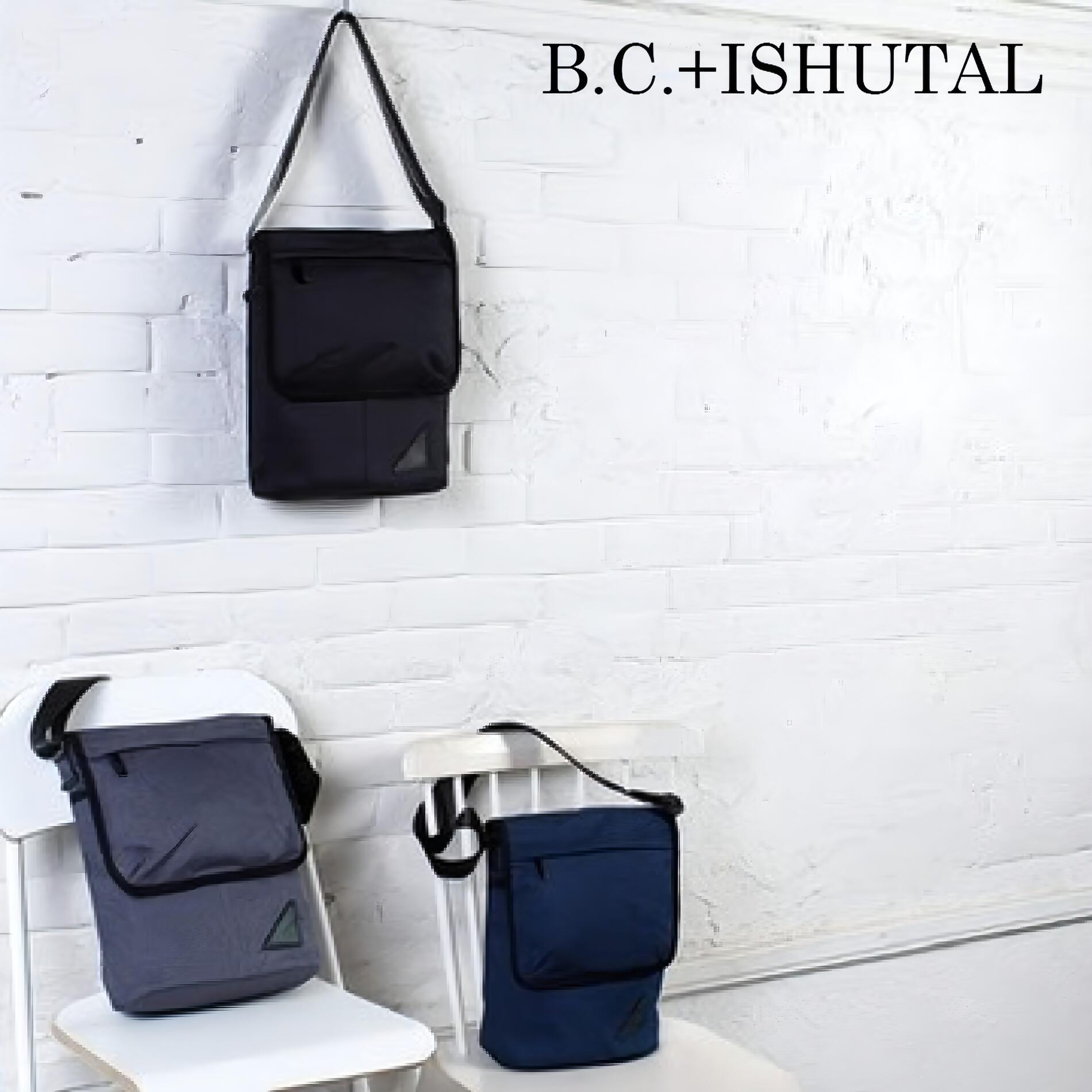 全3色 B.C.+ISHUTAL メイル 縦型フラップショルダーバッグ 7L 人気 ブランド おしゃれ 誕生日 記念 プレゼント ギフト 送料無料(4)