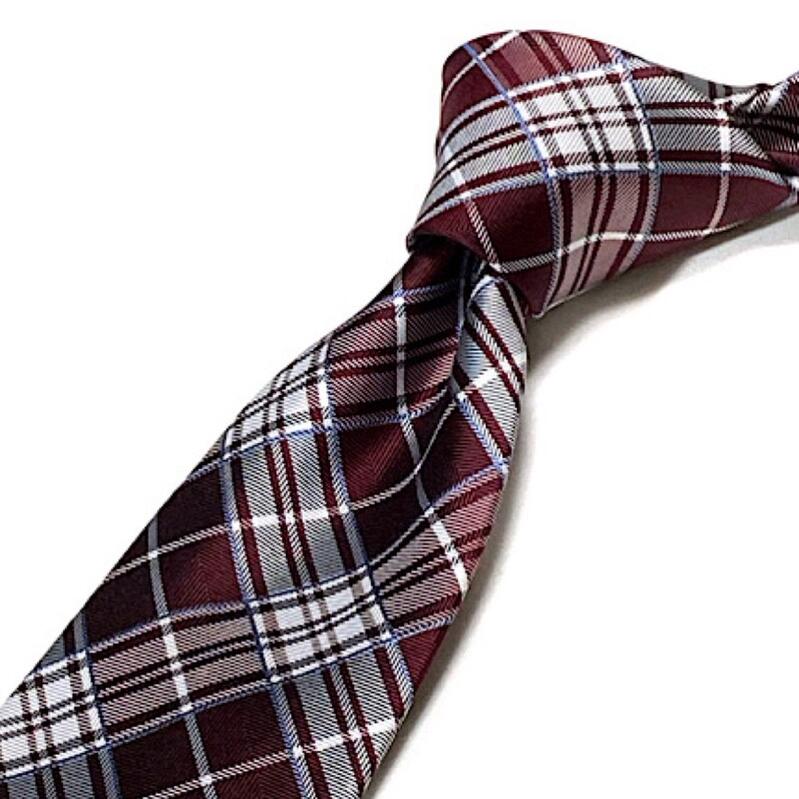 Rakuten - Black On TETE HOMME テットオム ネクタイ チェック柄 ボルドー おしゃれ フォーマル ビジネス ビジカジ オフィス パーティー 誕生日 記念 プレゼント ギフト 送料無料