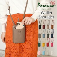 全品10%OFFクーポン配布中 スカーフプレゼント 本革 PERENNE LEATHER ペレンネ 10105 送料無料 お財布 ポシェット スマホポシェット スマホポーチ ミニ ショルダーバッグ スマホショルダー ソフト レザー バッグ ミニバッグ 鞄 レディース 通勤 牛革 バッグ