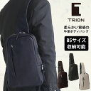 クーポン配布中 SALE 【商品入れ替えの為 30 OFF】TRION トライオン レザーバッグ 本革 DT105 送料無料 本牛革 ボディーバッグ メンズ バッグ 鞄 雑誌掲載 通勤用 通学用 カジュアル リュック サック