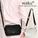 クーポン配布中 waku ワク 送料無料 WK-0085 ソフト 本革 ショルダーバッグ 肩掛け 斜め掛け メンズ レディース ユニセックス レザー ショルダー...