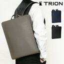 【ビジネスマン応援本革3点セットプレゼント】 TRION トライオン レザーバッグ AL229 送料無料 本革 a4 バックパック リュック メンズバッグ 鞄 ...
