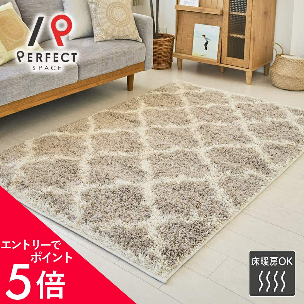 Character Pattern - 【エントリーでP5倍×最大3000円OFFクーポン】 ラグ カーペット エジプト製 床暖房OK ヒートセット加工 オールシーズン ポリプロピレン モロッカン ナチュラル モダン お洒落 130x190cm 160x235cm 200x250cm リビング 寝室 一人暮らし