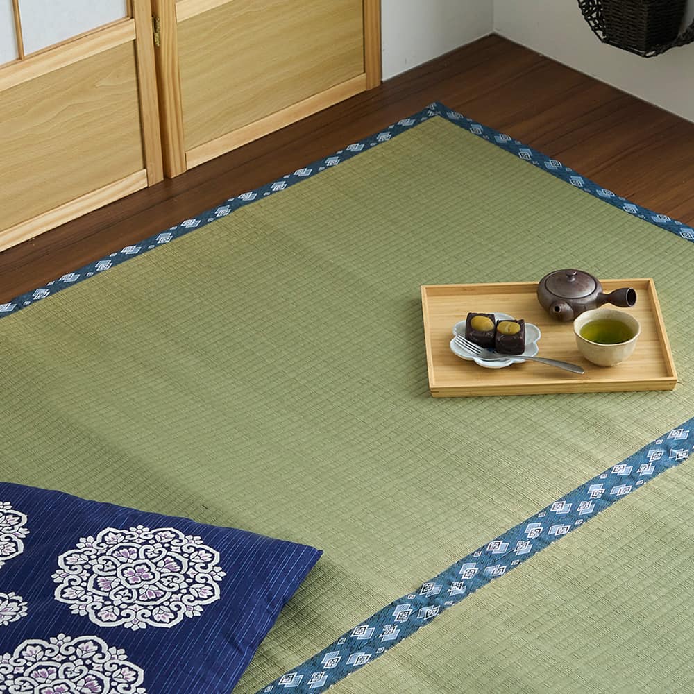 い草 畳 日本製 国産い草100% 抗菌 防臭 耐久性 リバーシブル シンプル 無地 さらさら 寝室 リビング 一人暮らし グリーン 176cm×176cm 176cm×261cm 261cm×261cm 261cm×352cm 352cm×352cm [2]