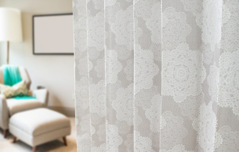 【￥4,300〜】 カーテン おしゃれ 洗濯可能 オーダー 丈50cm-285cm 幅30cm-300cm ポリエステル タッセル付 フック付 ライトグレー 〜クフラ 〜