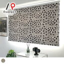 遮光ロールスクリーン 韓国インテリア おしゃれ アート 個性的 ドレープ モダン ユニセックス メンズ 2級遮光 遮熱 洗濯可 無機質 カフェ風 白 黒 オーダーロールスクリーン 間仕切り