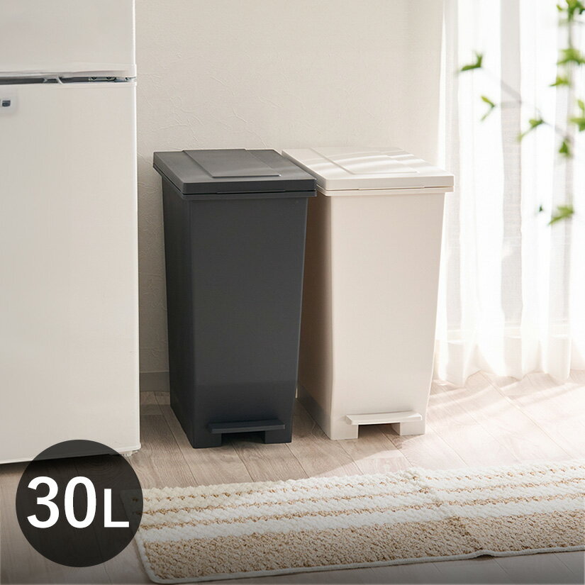 樂天商城 - ゴミ箱 30L エバン 密閉ペダルペール ふた付き パッキン付き EBAN ダストボックス ごみ箱 dst-kup0018