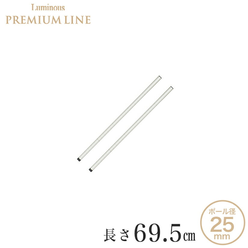 ＼P10倍期間中／ スチールラック ルミナス パーツ 防錆 キッチン 梅雨 スズメッキポール プレミアムラ..