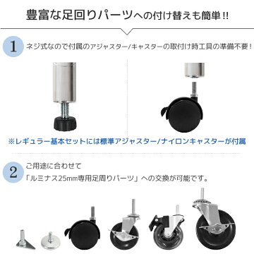 ポイント2倍!幅604段メタルラックランキング常連スチールラックルミナスラックスチール製メタルシェルフスチールシェルフワイヤーラックワイヤーシェルフ収納ラックルミナスラック高さ150奥行45NLH6015-4
