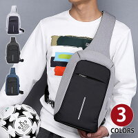 当店イチオシ Perfectbag ボディバッグ usb充電ポート付き 配色 防水ナイロン メンズ 斜めがけ 縦型 ワンショルダーバッグ ウエストバッグ iPadmini収納 メッセンジャーバッグ 自転車鞄かばん 3色選