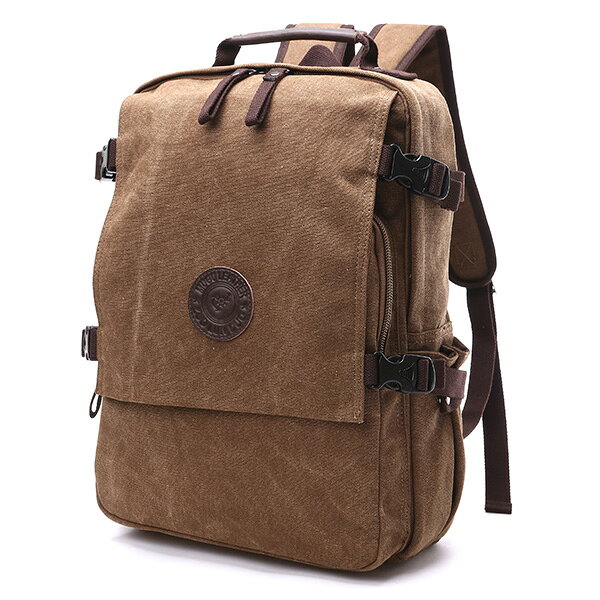 【スーパーSALE10%OFF】Perfectbag リュックサック バックパック 大容量 無地 メンズ 男性用 耐久性強いキャンバス ズック 帆布 レディース 男女兼用 男の子 女の子 通勤 高校生 大学生 通学 旅行かばん A4書類鞄 15PC収納可 4色選 父の日ギフト perfectbag-10000445 Perfect Bag サンプル画像2