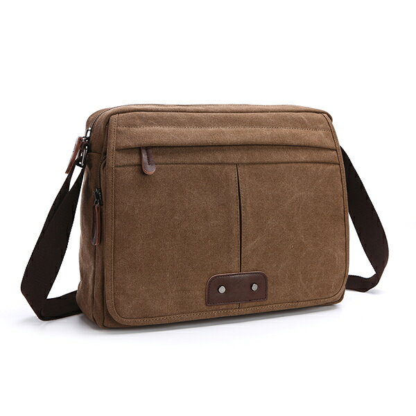【スーパーSALE割引対象】Perfectbag ショルダーバッグ メッセンジャーバッグ メンズ 男性用 無地 耐久性強いキャンバス ズック 帆布 斜め掛け レディース 男女兼用 通勤 高校生 大学生 通学鞄 アウトドア 旅行かばん 5色選 父の日ギフトqz perfectbag-10000441 Perfect Bag サンプル画像3