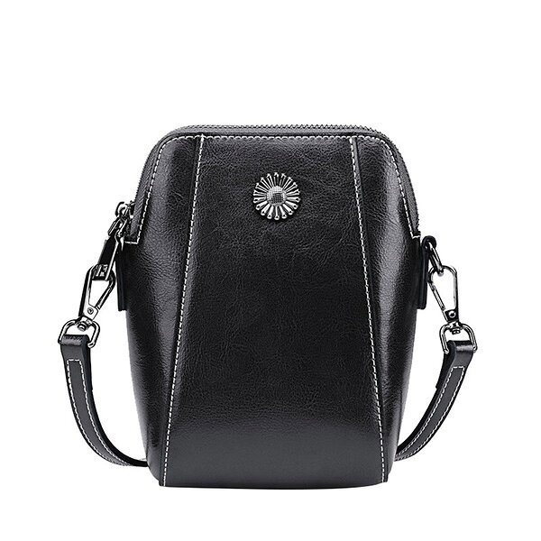 【お買い物マラソン10%OFF】Perfectbag ショルダーバッグ 光沢牛革 本革レザー レディース 女性 スマホバッグ iPhone収納 メッセンジャーバッグ 斜めがけ 小さい 軽量 7色選 perfectbag-10000480 Perfect Bag サンプル画像3