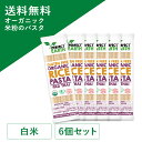 [マラソン中P10倍]オーガニック グルテンフリー ライスパスタ 米粉 無添加 白米 225g×6個セット 有機 JAS認定 低糖質 パスタ ジャスミン米 タイ米 ダイエット アレルゲンフリー 低GI 無農薬 小麦不使用 スパゲッティ ライスヌードル PERFECT EARTH(パーフェクトアース)