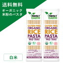 オーガニック グルテンフリー ライスパスタ 米粉 小麦不使用 白米 225g×2個セット 有機 JAS認定 無添加 低糖質 パスタ ジャスミン米 タイ米 ダイエット アレルゲンフリー 低GI 無農薬 スパゲッティ ライスヌードル PERFECT EARTH(パーフェクトアース)