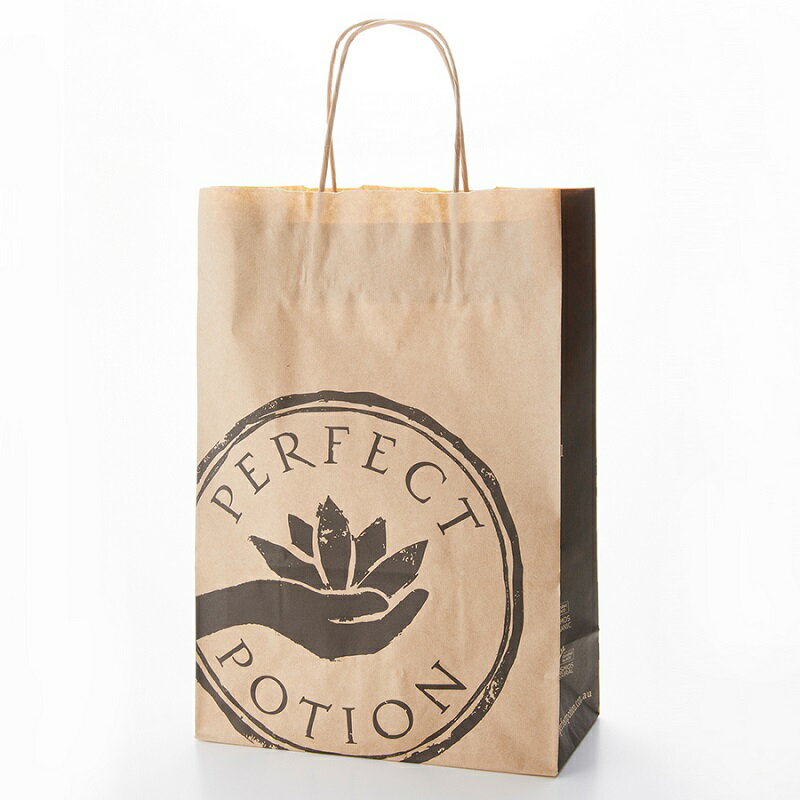 【公式】オリジナル ショッピングバッグ 手提げ紙袋(大)/ギフト ラッピング プチギフト プレゼント カウンターバッグ お渡し用 紙袋 パーフェクトポーション ...