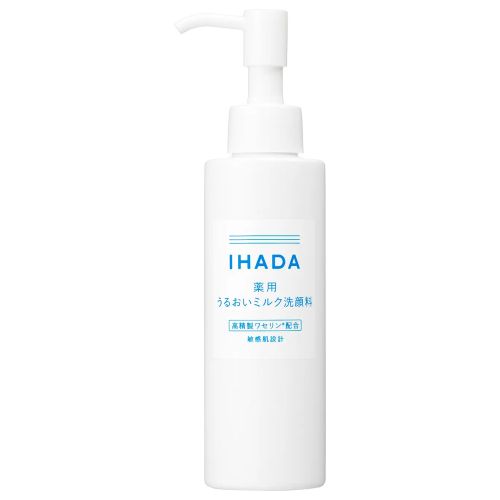 パーフェクトショップの資生堂 IHADA イハダ 薬用うるおいミルク洗顔料 本体 140mL 医薬部外品 【最低購入金額9900円】｜アングル2