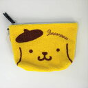 サンリオ ポムポムプリン サガラポーチ YE 小物入れ ポーチ イエロー グッズ