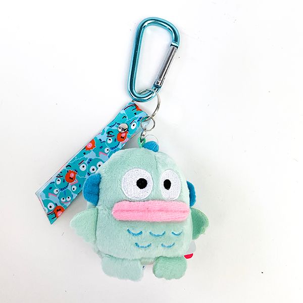サンリオ ハンギョドン ハンギョドン カラビナマスコット サンリオ キーホルダー マスコット カラビナ ストラップ ブルーのサムネイル