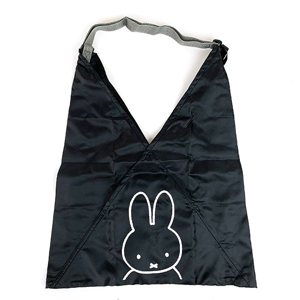 ミッフィー miffy A-BAG ブラック バッグ Aライン あずま袋 エコバッグ コンパクト ブラック グッズ