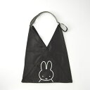 ミッフィー miffy A-BAG ブラック バッグ Aライン あずま袋 エコバッグ コンパクト ブラック グッズ