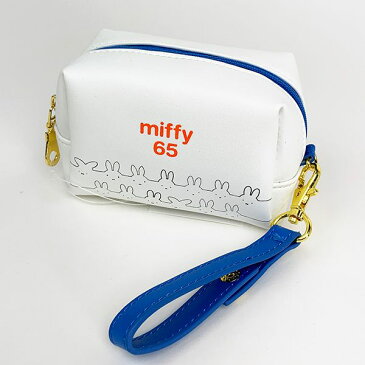 ミッフィー miffy ミニミニポーチ ヒストリー 65thミッフィー ポーチ 小物入れ 化粧ポーチ 白 グッズ (MCOR)