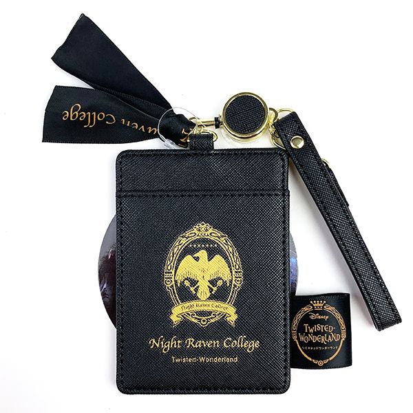 ツイステッドワンダーランド ナイトイレブンカレッジ シングルパスケース ツイステ パスケース 定期入れ ブラック グッズのサムネイル