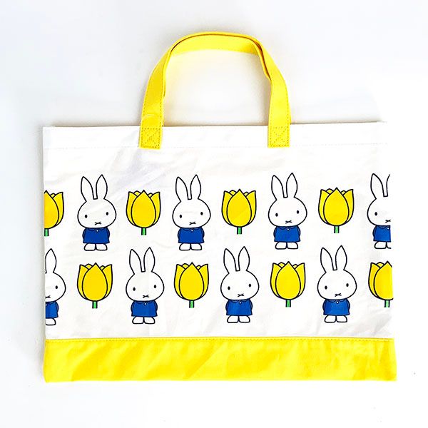 ミッフィー チューリップ miffy and tulips レッスンバッグ YE バッグ イエロー グッズ (MCOR)のサムネイル