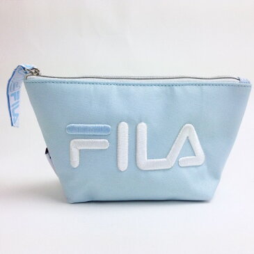 FILA 舟形ポーチ ブルー コスメポーチ グッズ (MCOR) sale 入園入学