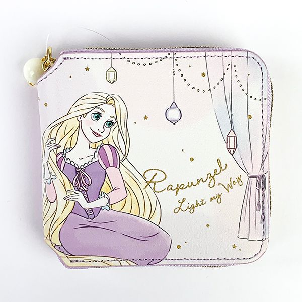 Disney プリンセス ディズニー スクエアウォレット ラプンツェル Girls Room 財布 ウォレット 四角 コンパクト (MCOR)のサムネイル