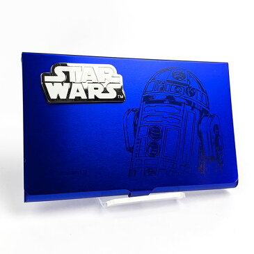スターウォーズ R2-D2 カードケース ケース 名刺入れ 青 グッズ (MCOR)