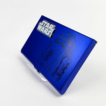 スターウォーズ R2-D2 カードケース ケース 名刺入れ 青 グッズ (MCOR)