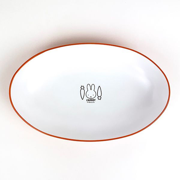 miffy ミッフィー カリー&パスタ皿 深皿 食器 お皿 オレンジ グッズ (MCOR)のサムネイル