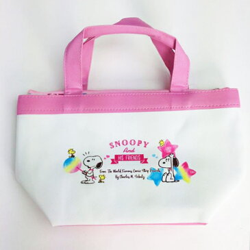 SNOOPY スヌーピー 2WAY保冷ランチバック カラフルキャンディ バック グッズ